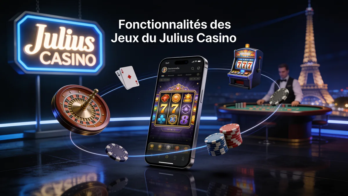 Fonctionnalités des Jeux du Julius Casino pour les joueurs en France